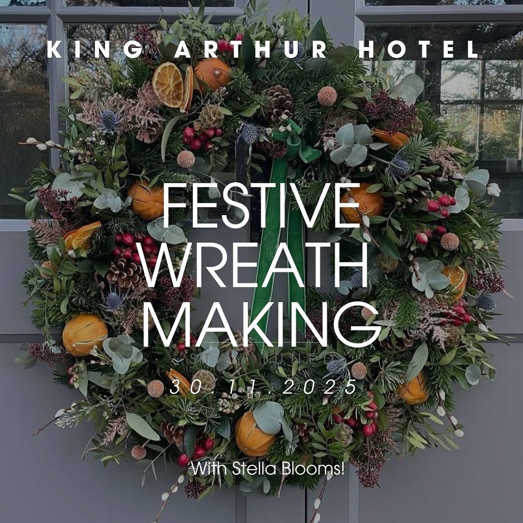 Christmas wreath making workshop swansea